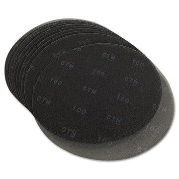 Boardwalk® Sanding Screens, 20" Diameter, 100 Grit, Black, 10-carton freeshipping - TVN Wholesale